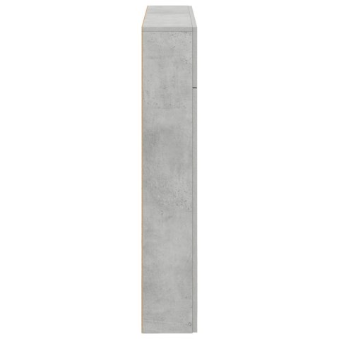 OBUDOWA KOMINKA BETONOWY SZARY 102 X 18 X 100,5 CM