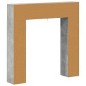 OBUDOWA KOMINKA BETONOWY SZARY 102 X 18 X 100,5 CM