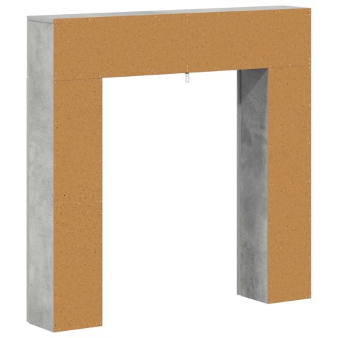 OBUDOWA KOMINKA BETONOWY SZARY 102 X 18 X 100,5 CM