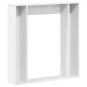 VidaXL Obudowa kominka Biały 100 x 20 x 100 cm Drewno inżynieryjne