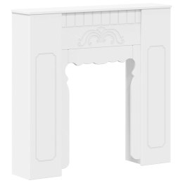 VidaXL Obudowa kominka Biały 93 x 20 x 89 cm Drewno inżynieryjne