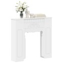 VidaXL Obudowa kominka Biały 93 x 20 x 89 cm Drewno inżynieryjne