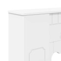 VidaXL Obudowa kominka Biały 93 x 20 x 89 cm Drewno inżynieryjne