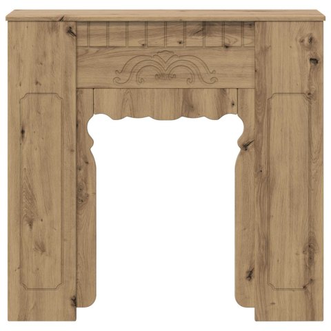 OBUDOWA KOMINKA DĄB ARTISAN 93 X 20 X 89 CM DREWNO INŻYNIERYJNE