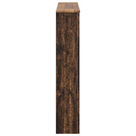 VidaXL Obudowa kominka Stare drewno 102 x 20 x 102 cm