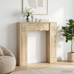 VidaXL Obudowa kominka dąb Sonoma 102 x 20 x 102 cm