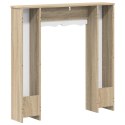 VidaXL Obudowa kominka dąb Sonoma 102 x 20 x 102 cm