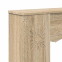 VidaXL Obudowa kominka dąb Sonoma 102 x 20 x 102 cm