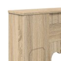 VidaXL Obudowa kominka dąb Sonoma 93 x 20 x 89 cm Drewno inżynieryjne