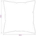 VidaXL Poduszka 2 szt. 60 x 60 cm Wełna australijska Biały