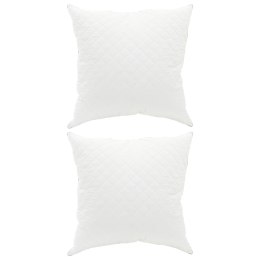 VidaXL Poduszka FULDA 2 szt. 40 x 40 cm 100% puch i pierze gęsie Biały
