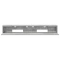 VidaXL Biurko studyjne Betonowy szary 130 x 36 x 19,5 cm