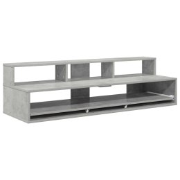VidaXL Biurko studyjne Betonowy szary 130 x 42,5 x 36 cm