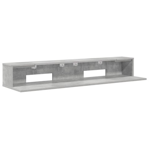 VidaXL Biurko studyjne Betonowy szary 152 x 36 x 19,5 cm