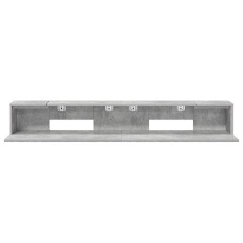 VidaXL Biurko studyjne Betonowy szary 152 x 36 x 19,5 cm