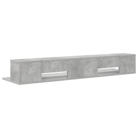 VidaXL Biurko studyjne Betonowy szary 152 x 36 x 19,5 cm