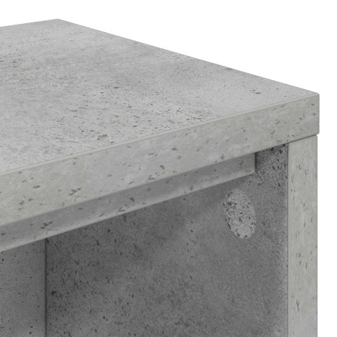 VidaXL Biurko studyjne Betonowy szary 152 x 36 x 19,5 cm