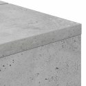 VidaXL Biurko studyjne Betonowy szary 152 x 40 x 19,5 cm