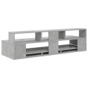 VidaXL Biurko studyjne Betonowy szary 152 x 42,5 x 36 cm