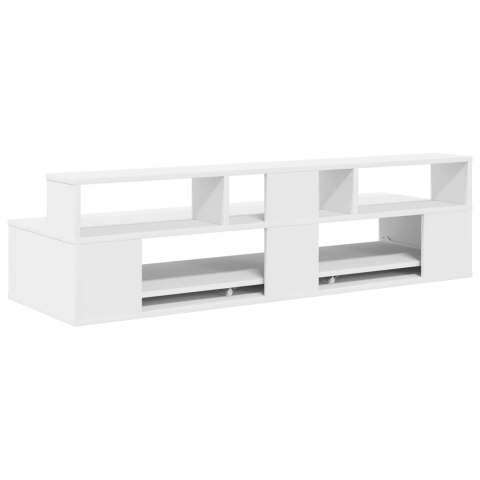 VidaXL Biurko studyjne Biały 130 x 42,5 x 36 cm Drewno inżynieryjne