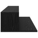 VidaXL Biurko studyjne Czarny dąb 110 x 36 x 19,5 cm