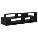 VidaXL Biurko studyjne Czarny dąb 152 x 42,5 x 36 cm