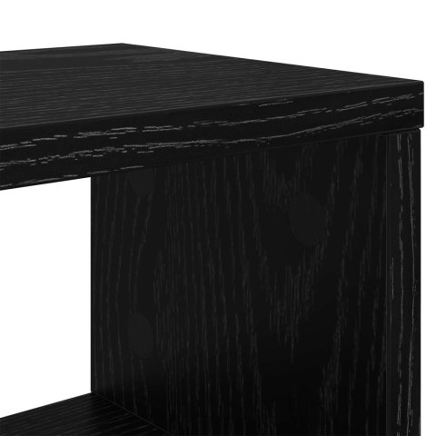 VidaXL Biurko studyjne Czarny dąb 152 x 42,5 x 36 cm