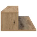VidaXL Biurko studyjne Dąb artisan 130 x 36 x 19,5 cm