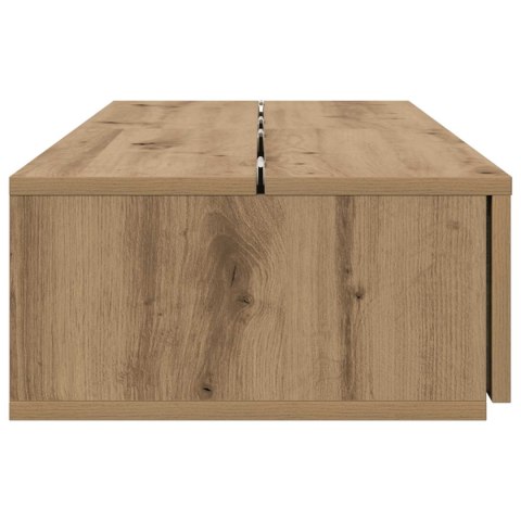 VidaXL Biurko studyjne Dąb artisan 152 x 40 x 19,5 cm