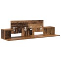VidaXL Biurko studyjne Stare drewno 152 x 36 x 19,5 cm