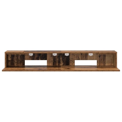 VidaXL Biurko studyjne Stare drewno 152 x 36 x 19,5 cm