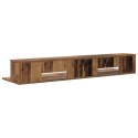 VidaXL Biurko studyjne Stare drewno 152 x 36 x 19,5 cm