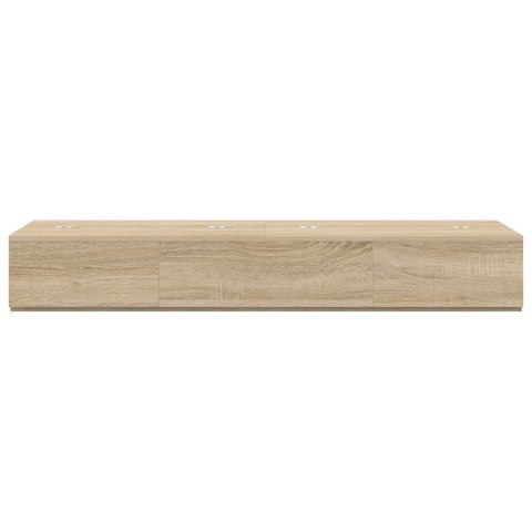 VidaXL Biurko studyjne dąb Sonoma 152 x 40 x 19,5 cm