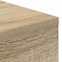 VidaXL Biurko studyjne dąb Sonoma 152 x 40 x 19,5 cm