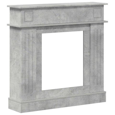 OBUDOWA KOMINKA BETONOWY SZARY 102 X 26 X 100 CM