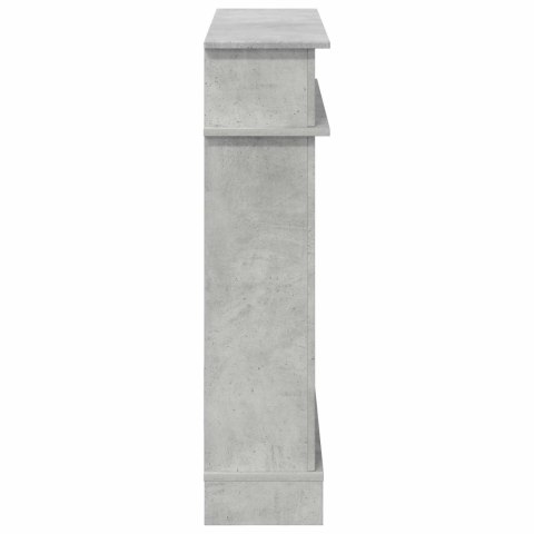 OBUDOWA KOMINKA BETONOWY SZARY 102 X 26 X 100 CM