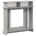 OBUDOWA KOMINKA BETONOWY SZARY 102 X 26 X 100 CM