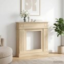 VidaXL Obudowa kominka dąb Sonoma 102 x 26 x 100 cm