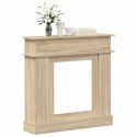 VidaXL Obudowa kominka dąb Sonoma 102 x 26 x 100 cm