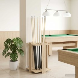 VidaXL Stojak na kij bilardowy Drewno inżynieryjne 42 x 43 x 60 cm