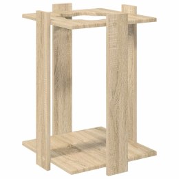 VidaXL Stojak na kij bilardowy Drewno inżynieryjne 42 x 43 x 60 cm