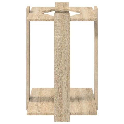 VidaXL Stojak na kij bilardowy Drewno inżynieryjne 42 x 43 x 60 cm