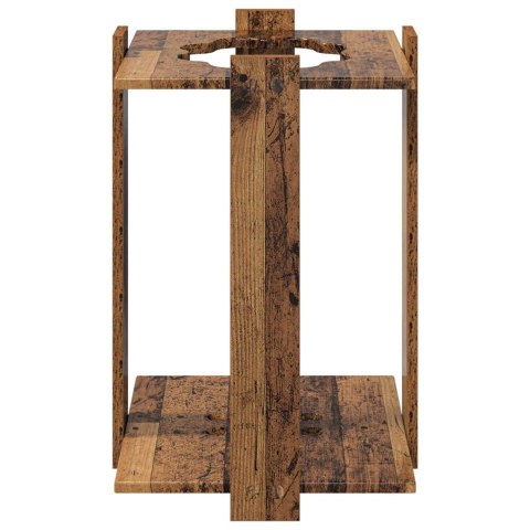 VidaXL Stojak na kij bilardowy Drewno inżynieryjne 42 x 43 x 60 cm
