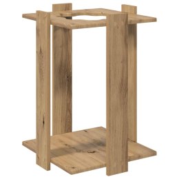 VidaXL Stojak na kij bilardowy Drewno inżynieryjne 42 x 43 x 60 cm