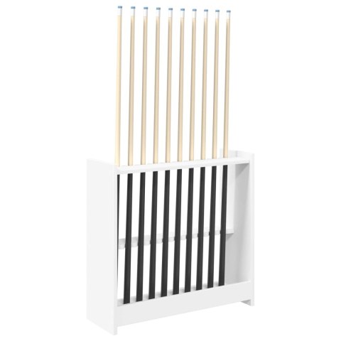 VidaXL Stojak na kij bilardowy Drewno inżynieryjne 60 x 20 x 57 cm