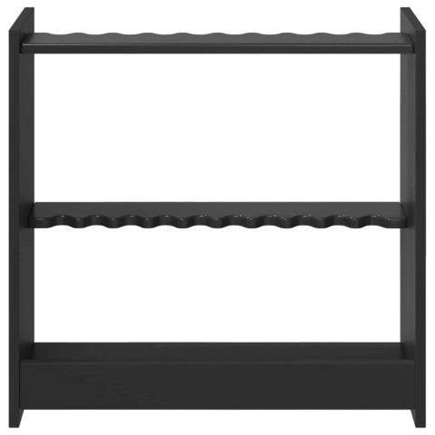 VidaXL Stojak na kij bilardowy Drewno inżynieryjne 60 x 20 x 57 cm