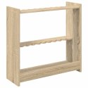 VidaXL Stojak na kij bilardowy Drewno inżynieryjne 60 x 20 x 57 cm
