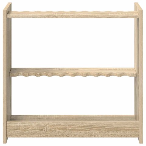 VidaXL Stojak na kij bilardowy Drewno inżynieryjne 60 x 20 x 57 cm
