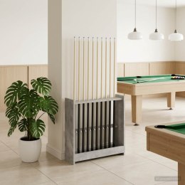 VidaXL Stojak na kij bilardowy Drewno inżynieryjne 60 x 20 x 57 cm
