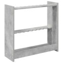 VidaXL Stojak na kij bilardowy Drewno inżynieryjne 60 x 20 x 57 cm